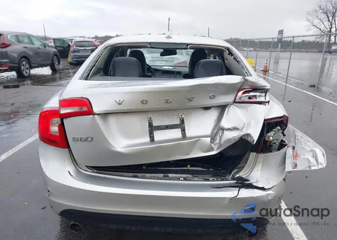 2012 Volvo S60 T5 из США, поврежденный, VIN YV1622FS6C2037467